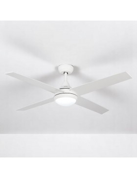 Ventilatore da soffitto con luce LED e telecomando silenzioso