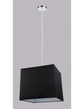 NEMO AP2 lampada da parete applique flessibile paralume cubo in tessuto nero DIAMANTLUX NEMO AP2 lampada da parete applique flessibile paralume cubo in tessuto nero DIAMANTLUX