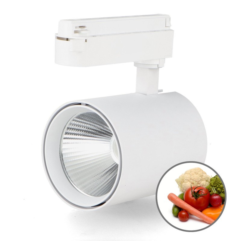 faretto per binario monofase per verdure