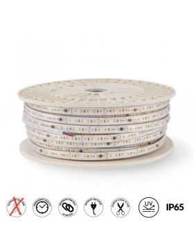 Striscia LED 220V senza trasformatore 17W/m 2700K IP65