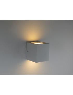 ARONA 2641 ANTRACITE applique cubo led da esterno design moderno per illuminazione parete IP54 DIAMANTLUX 