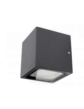 ARONA 2641 ANTRACITE applique cubo led da esterno design moderno per illuminazione parete IP54 DIAMANTLUX ARONA 2641 ANTRACITE applique cubo led da esterno design moderno per illuminazione parete IP54 DIAMANTLUX