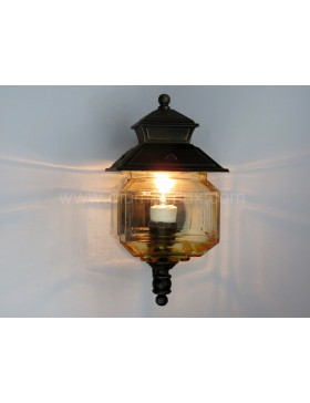 APPLIQUE LAMPADA PARETE LANTERNA LAMPARA CLASSICA ALLUMINIO ESTERNO GIARDINO