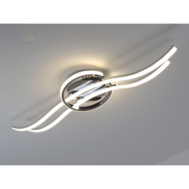 SIVORI-CR plafoniera led moderna DIAMANTLUX