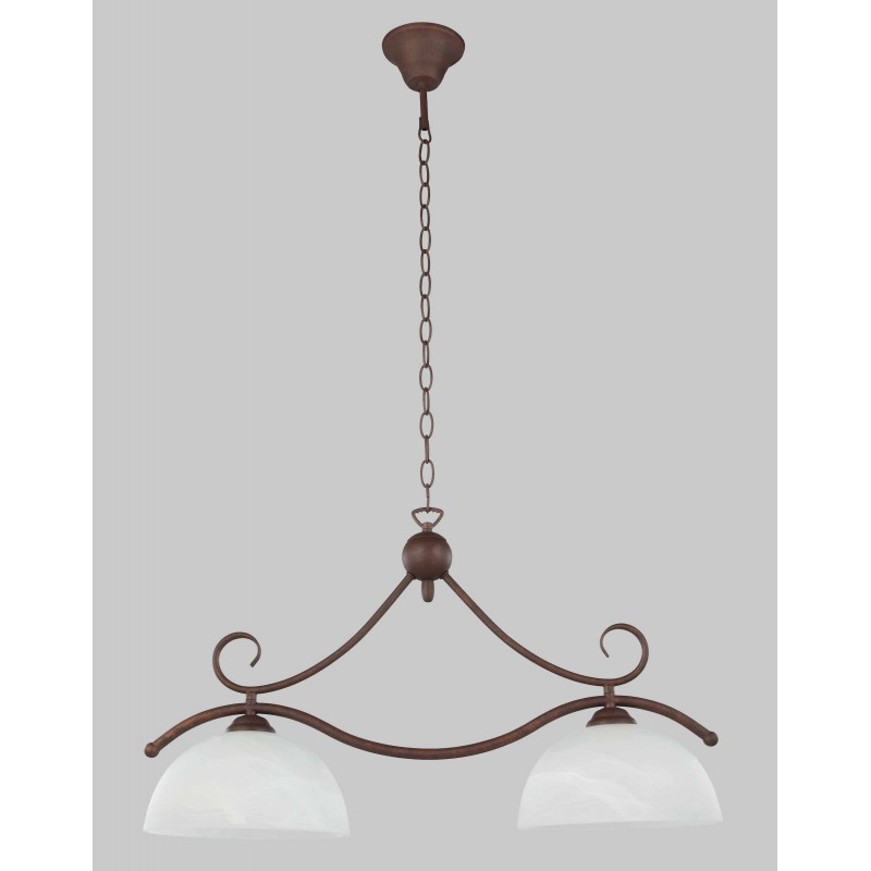 ANITA 4067 S2 LAMPADA A SOSPENSIONE CLASSICA MARRONE DIAMANTLUX ANITA 4067 S2 LAMPADA A SOSPENSIONE CLASSICA MARRONE DIAMANTLUX