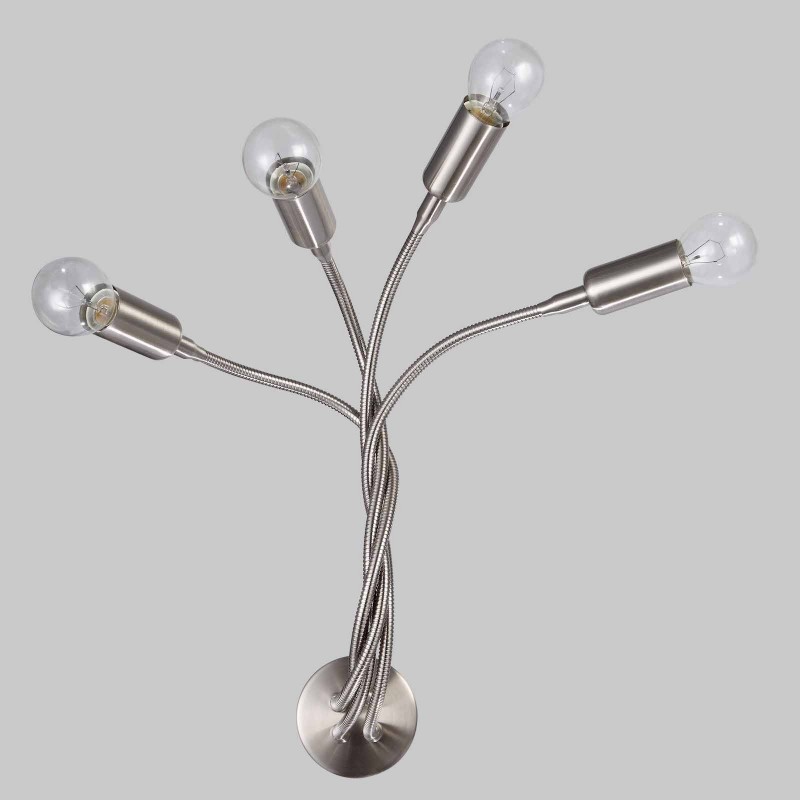 FULVIA 219 A4 APPLIQUE FLESSIBILE SATINATO DIAMANTLUX FULVIA 219 A4 APPLIQUE FLESSIBILE SATINATO DIAMANTLUX