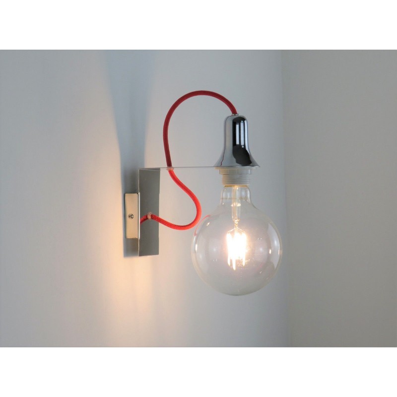 MINI AP1 R APPLIQUE MODERNO ROSSO DIAMANTLUX MINI AP1 R APPLIQUE MODERNO ROSSO DIAMANTLUX