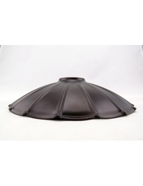diffusore metallo marrone ondulato E27 SOFIA ricambio lampadari Diamantlux