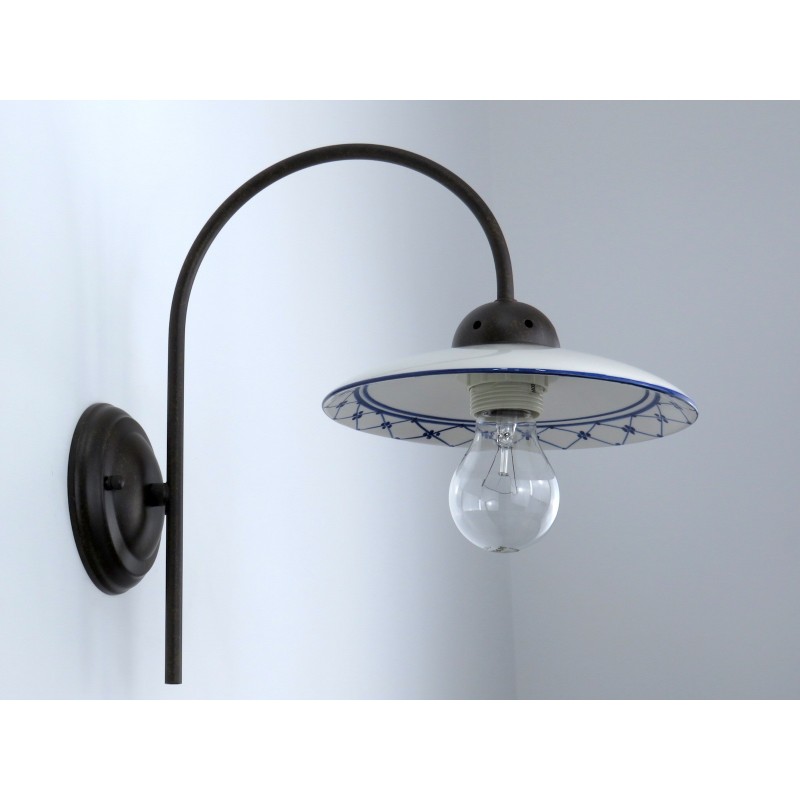 ENEA 3410M 82B A1 APPLIQUE CERAMICA DECORO GRECA BLU DIAMANTLUX ENEA 3410M 82B A1 APPLIQUE CERAMICA DECORO GRECA BLU DIAMANTLUX