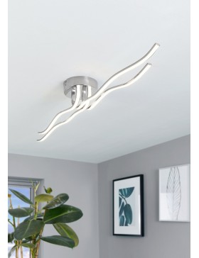 GRACE-CR Plafoniera LED soffitto design DIAMANTLUX