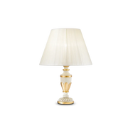 Lampada da Tavolo Classica Bianco e Oro FIRENZE TL1
