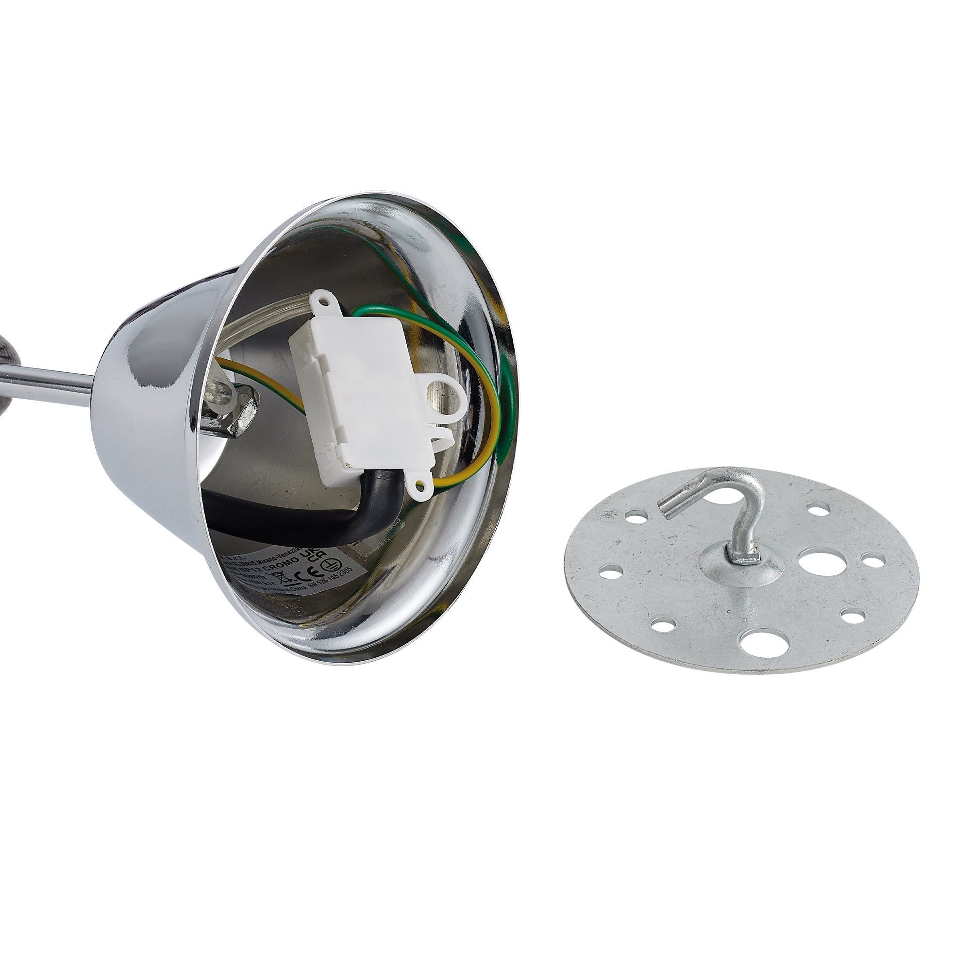 Lampadario Cristallo a Gocce 18 Luci Oro o Cromo Florian SP18 Ideal Lux