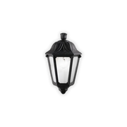 Applique da esterno Dafne AP1 Small nero Ideal Lux