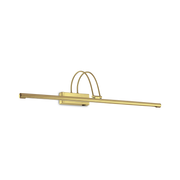 Applique LED Bow AP D76 ottone Ideal Lux