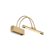 Applique LED Bow AP D26 ottone Ideal Lux