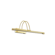 Applique LED Bow AP D46 ottone Ideal Lux
