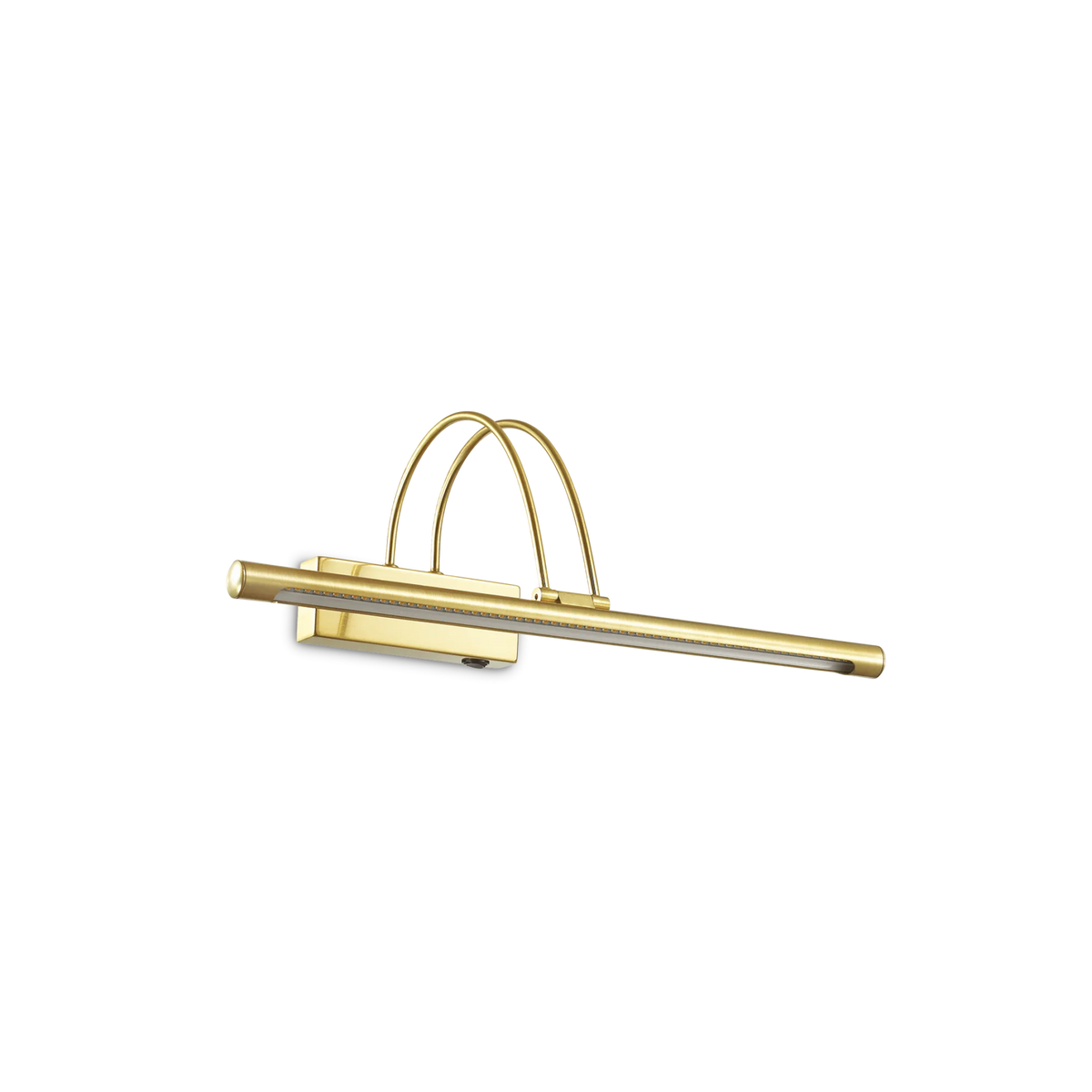 Applique LED Bow AP D46 ottone Ideal Lux