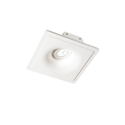 Faretto da Incasso in Gesso Quadrato Orientabile Zephyr FI D20
