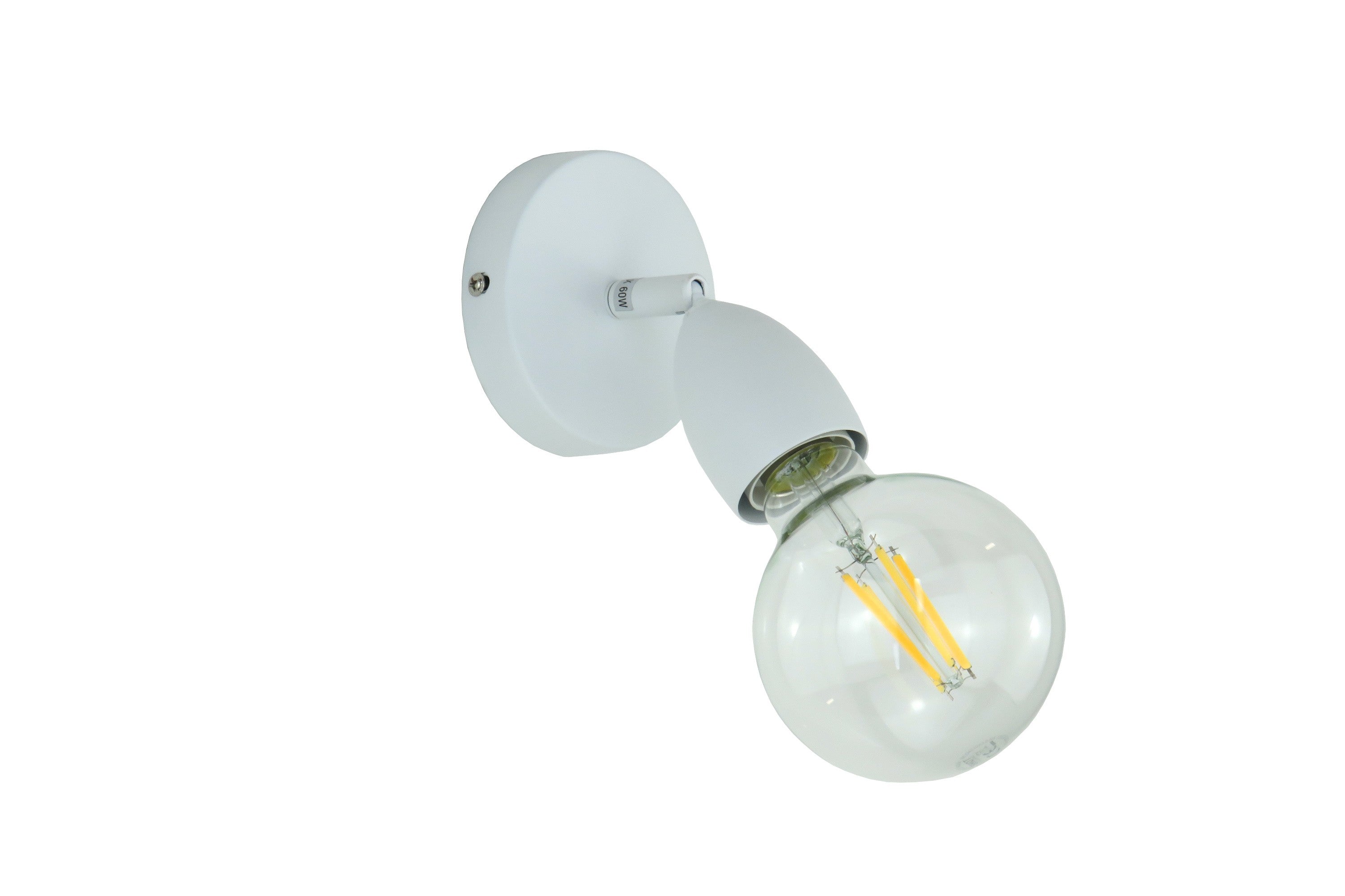 1634/1 Applique da parete faretto spot orientabile E27 DIAMANTLUX
