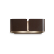 Applique Clip AP2 Mini Ideal Lux colore Coffee