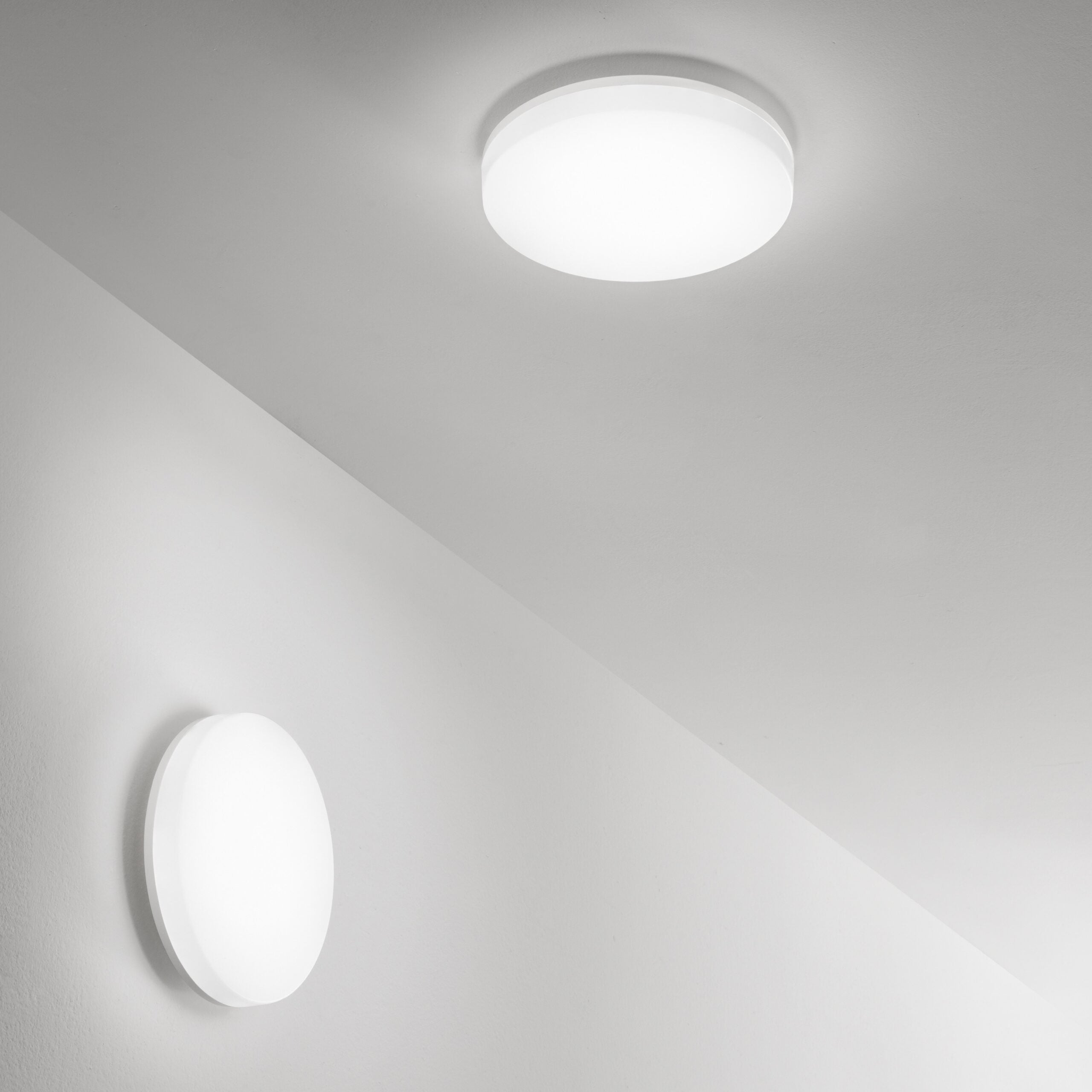 Plafoniera Vela Tonda 200 Isyluce Ø250mm