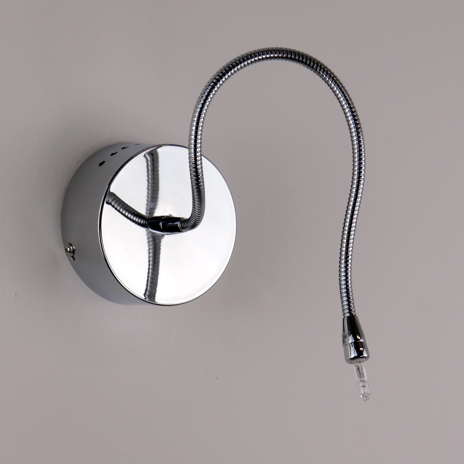204 A1 applique lampada da parete design moderno cromato flessibile DIAMANTLUX