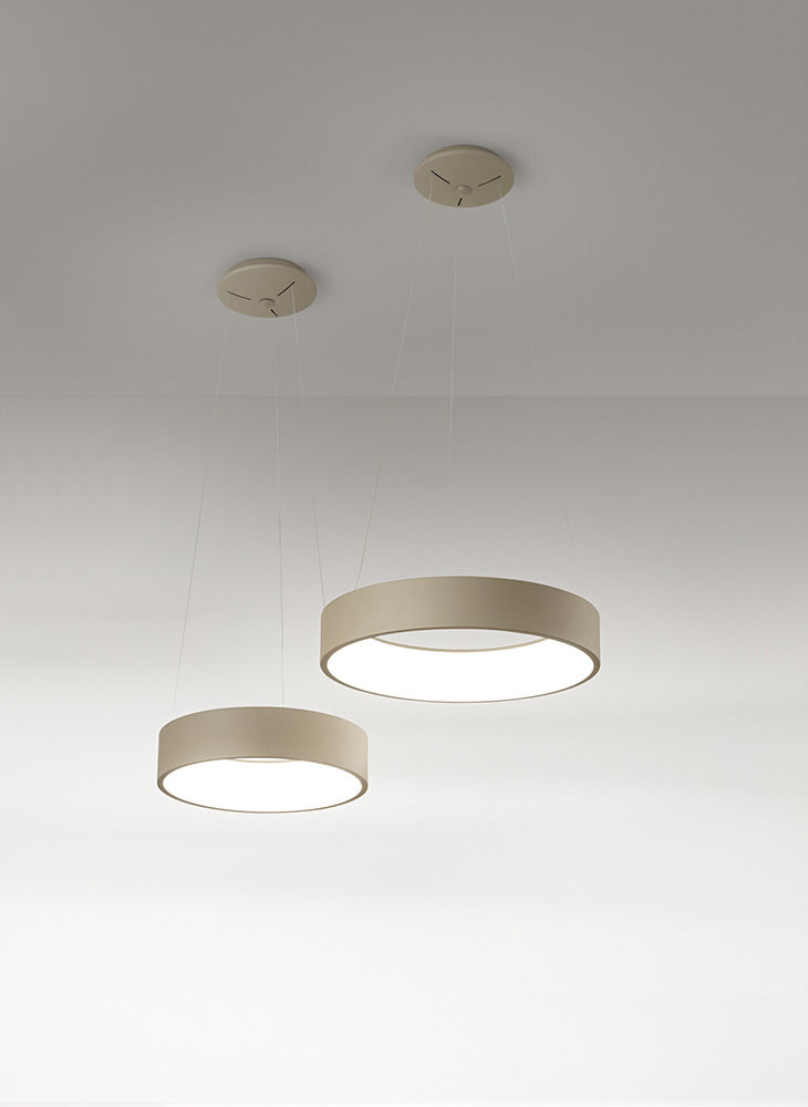 Sospensione Band Diodi Media 2049 Morelight LED 35W Alluminio