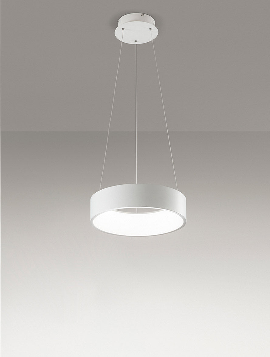 Sospensione Band Diodi Piccola 2070 Morelight LED 25W Alluminio