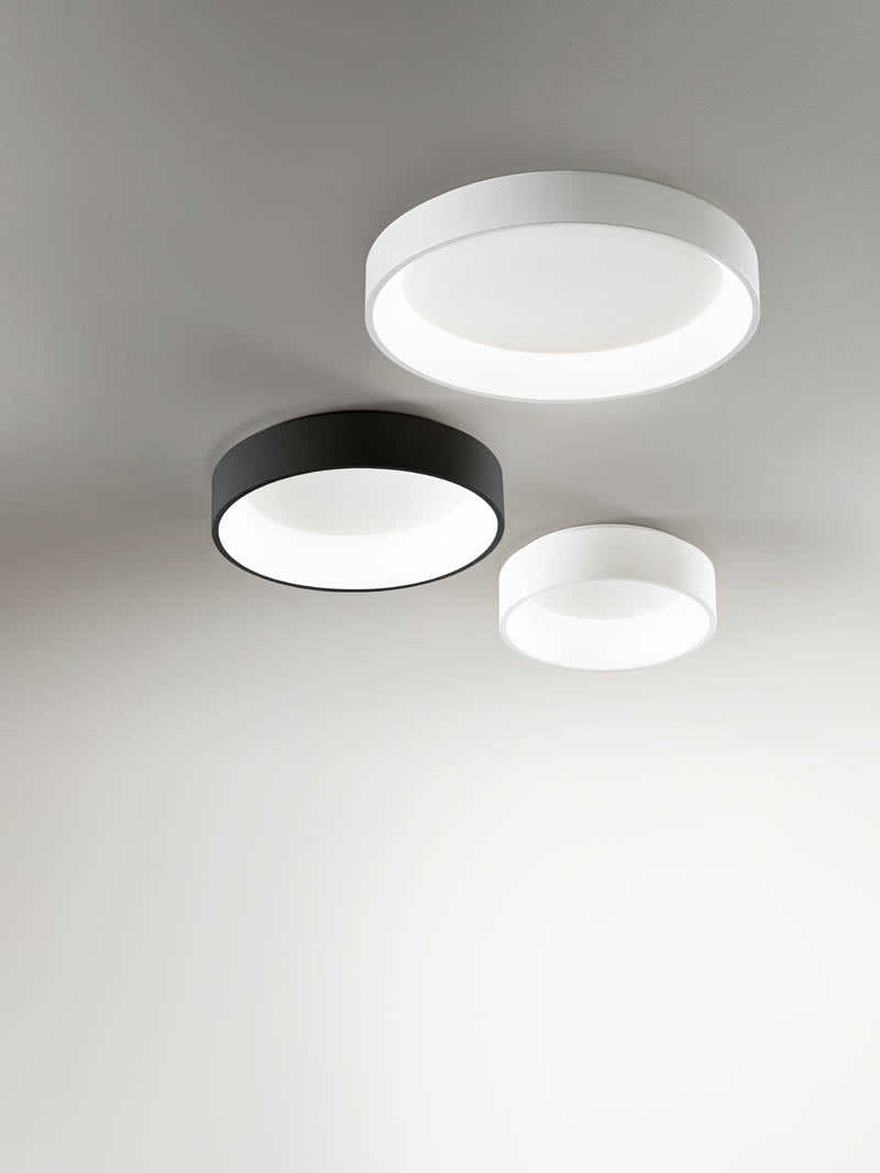 Plafoniera Band Diodi Grande 2076 Morelight LED 90W Alluminio