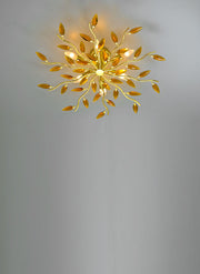 Plafoniera con Cristalli Morelight Crystallivs 6 Luci 2087/2087C/2087CF Ø70