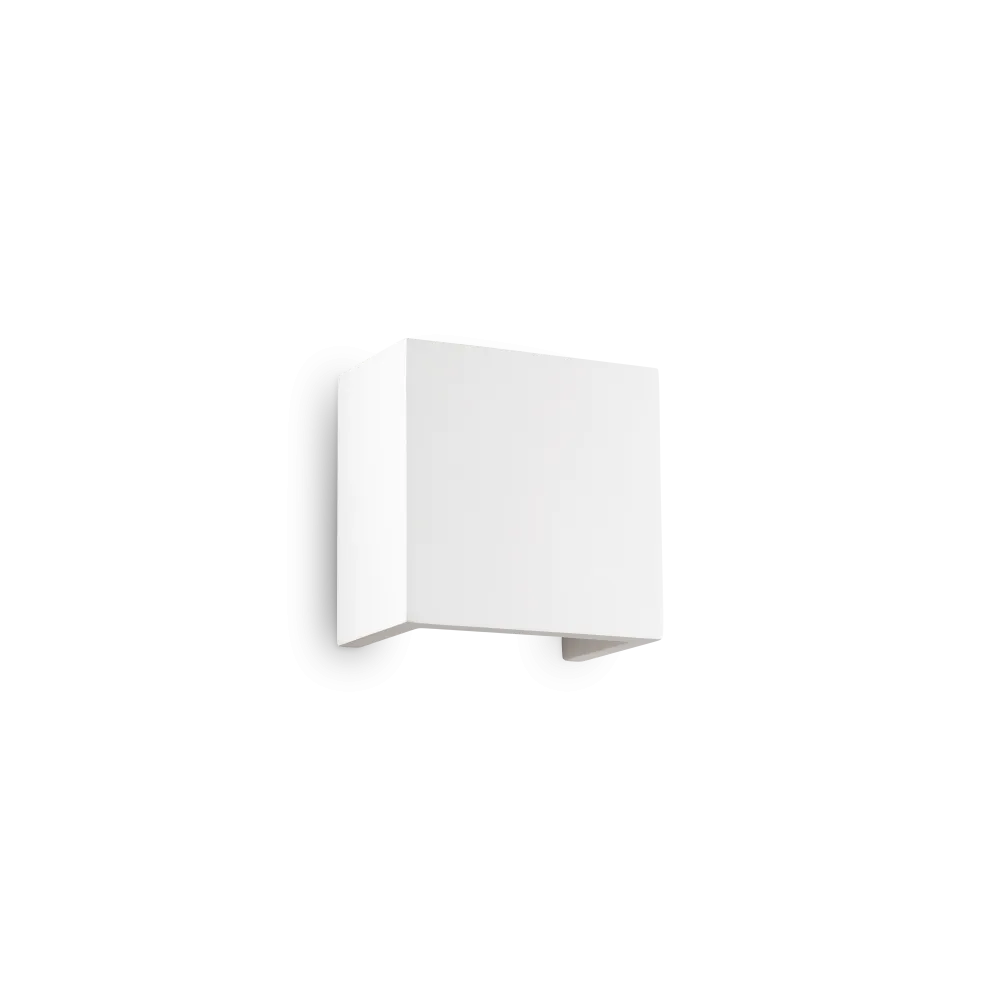 Applique a Cubo Verniciabile Biemissione Flash gesso ap1 small