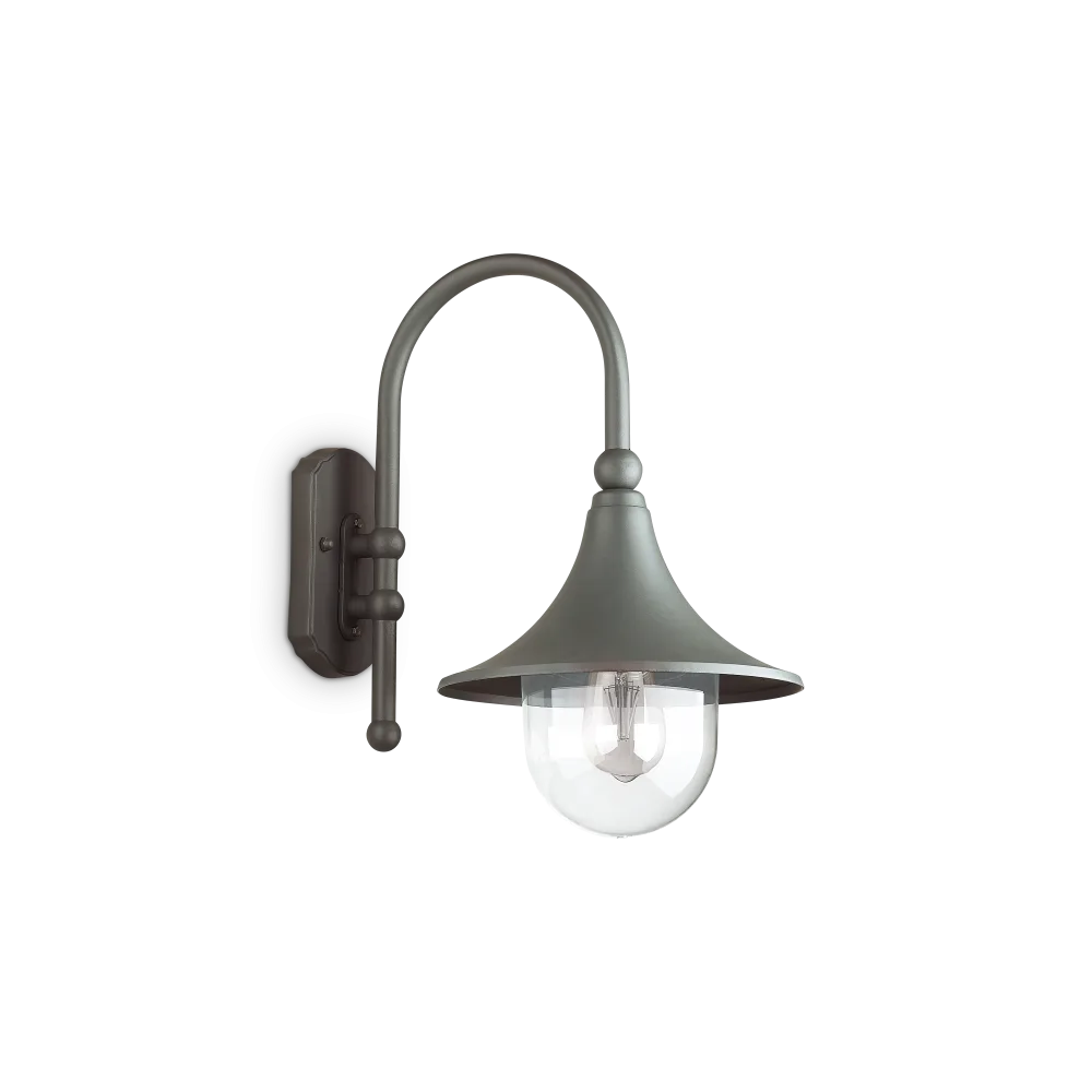 Applique da esterno Cima AP1 antracite Ideal Lux