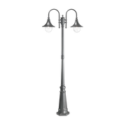 Lampione da giardino Cima PT2 antracite Ideal Lux