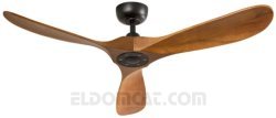 Ventilatore da soffitto Perenz Runa 7214 N nero senza luce