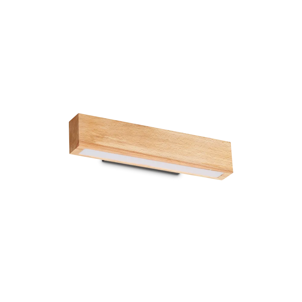 Titolo del Prodotto: Applique LED Legno Naturale 40cm Craft AP