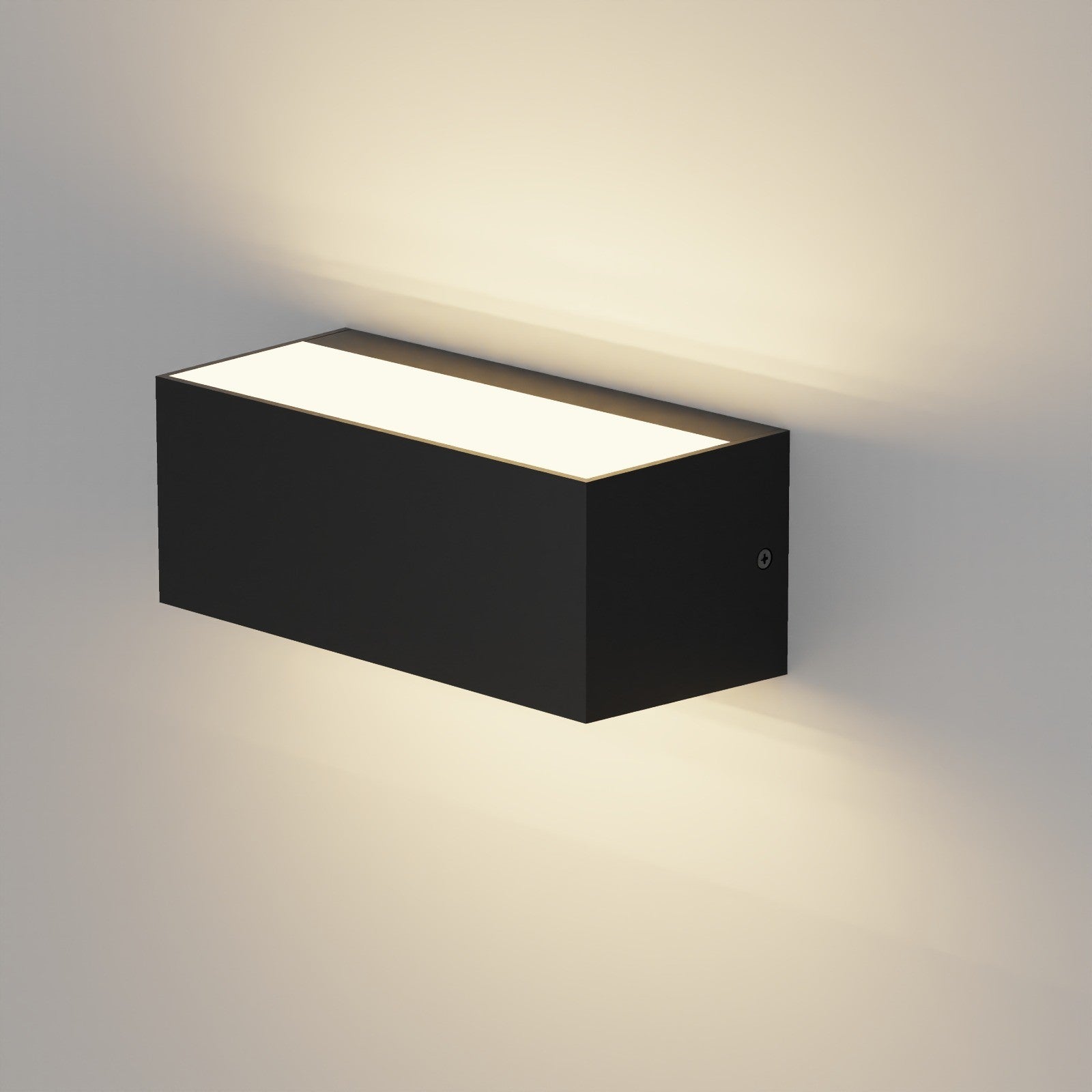 28784 Applique da esterno IP65 E27 nero SPACELUX