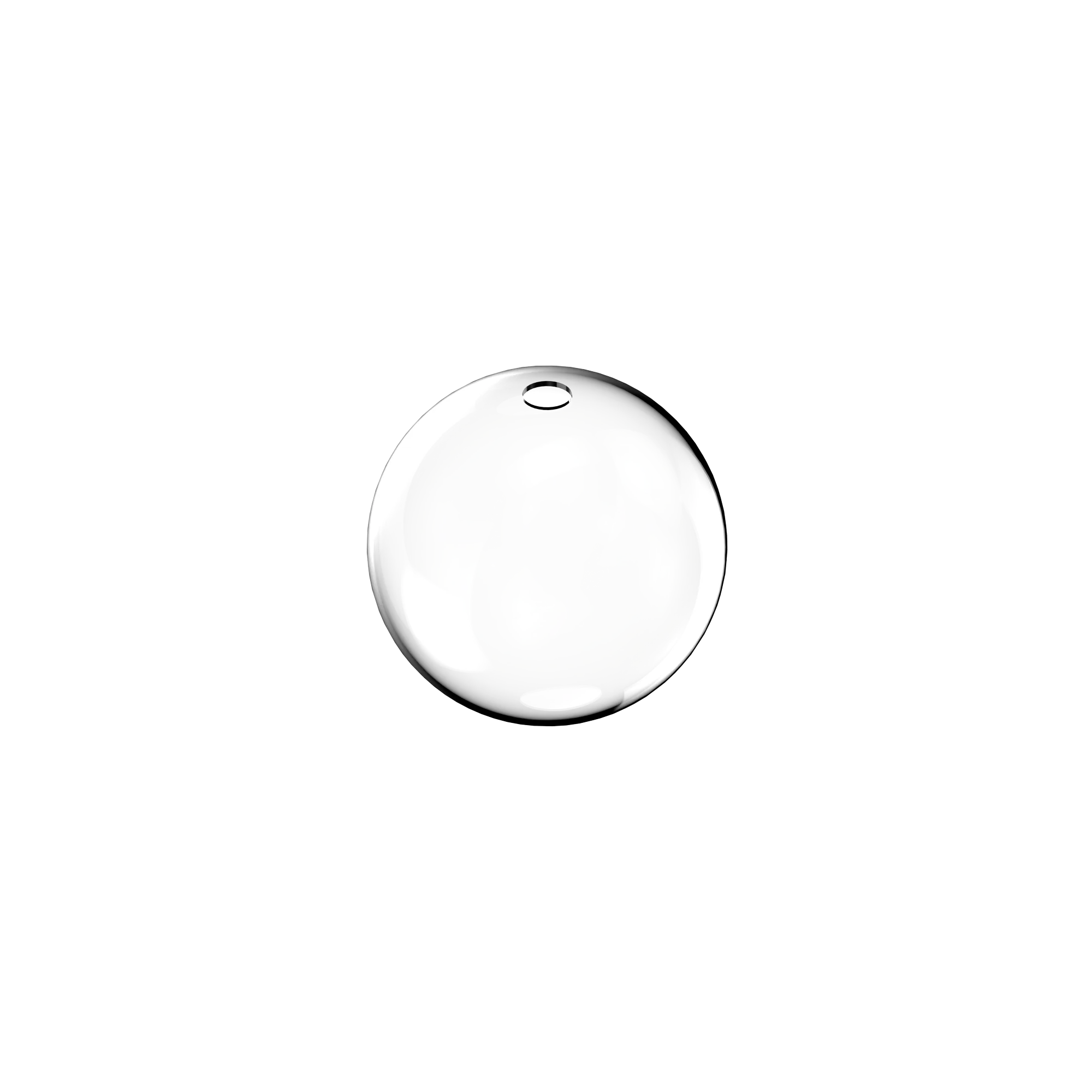Vetro sfera Ø15cm, Tondo, Vari Colori, Vetro Soffiato, Diamantlux