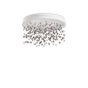 Plafoniera LED moderna con perle di vetro Armony PL D60 Ideal lux