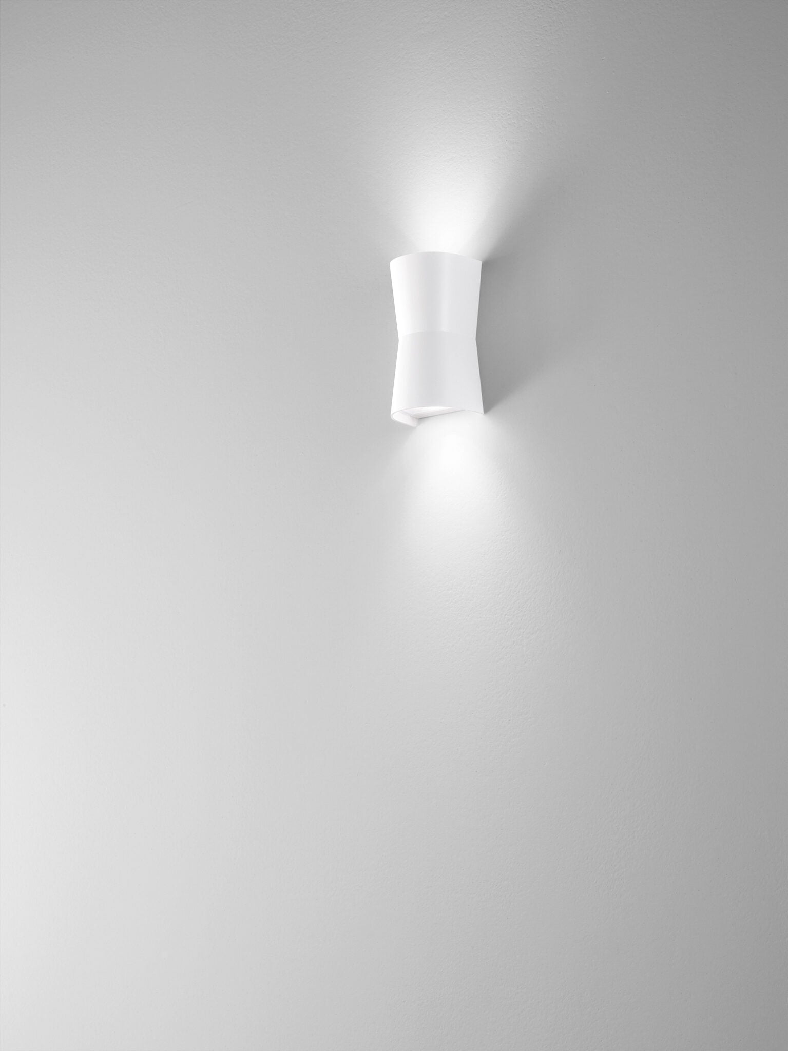 Applique esterno biemissione rettangolare antracite e bianco PC/ABS ISYLUCE E-SEA 326 327