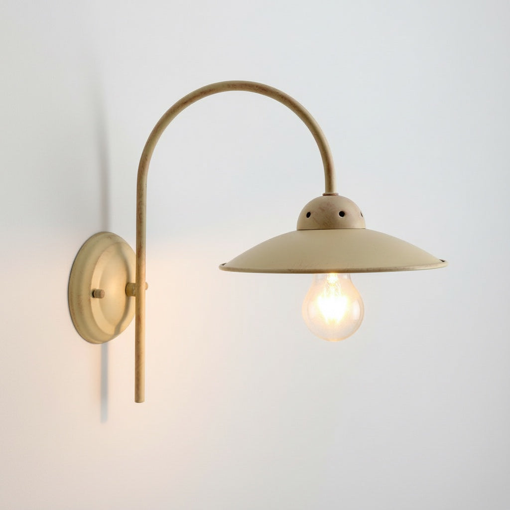 Applique Country Vintage E27 Avorio Antichizzato Diamantlux 3410-A