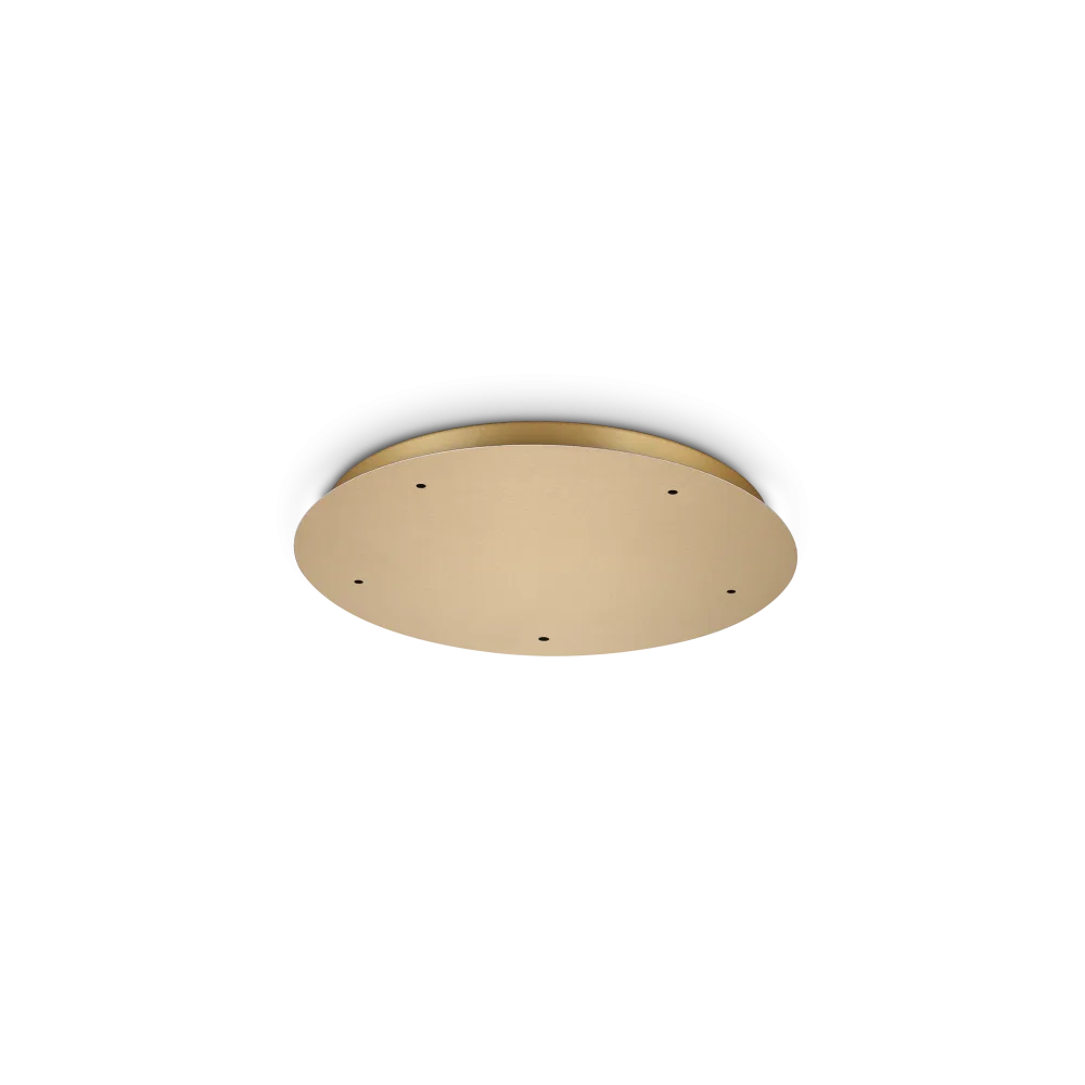 Rosone 5 fori Ø45cm, Circolare, Metallo, Diamantlux