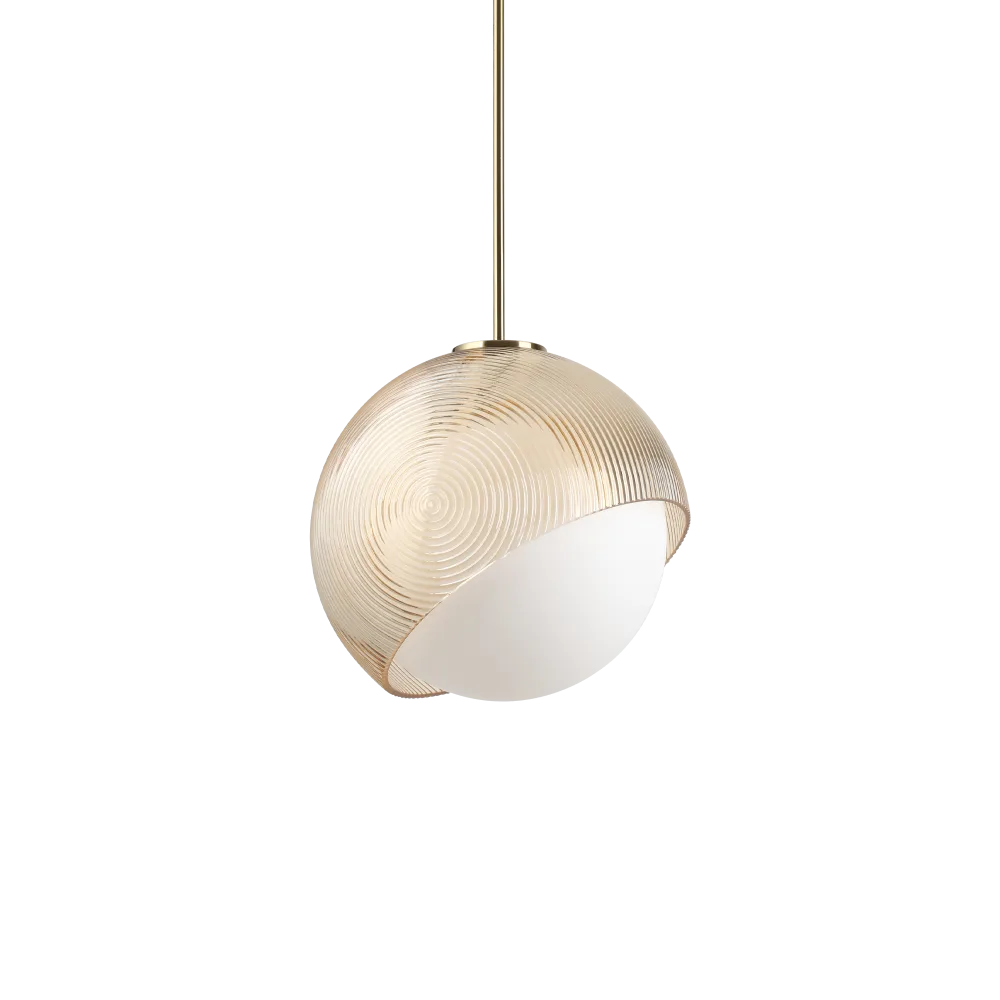Lampada a Sospensione Sfera Vetro Moderna Bloom SP1 D30 Ideal Lux Ideal Lux