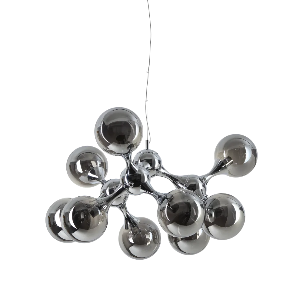 Lampadario sfere vetro design moderno Nodi SP9