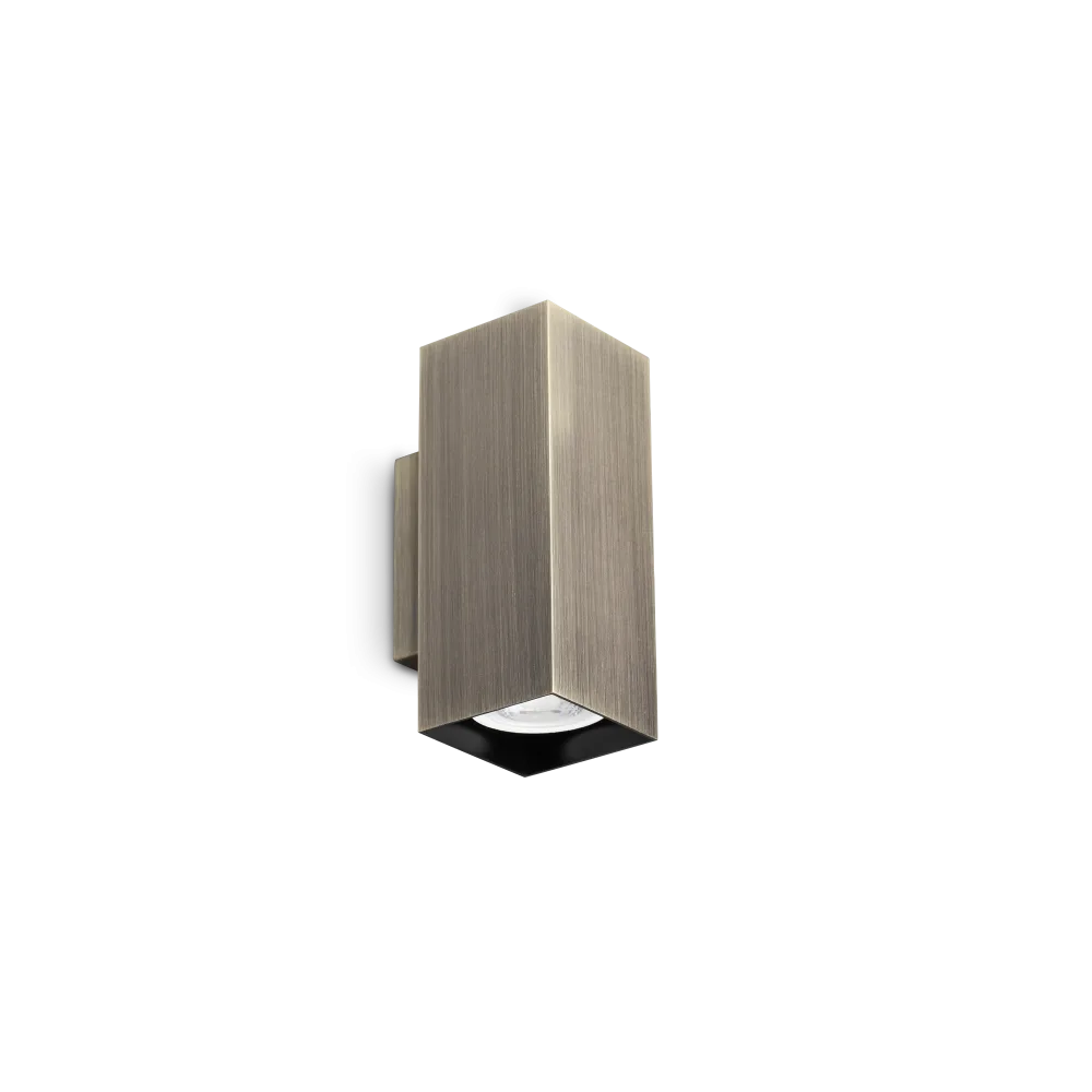 Applique doppia luce da interno Look AP2 Square D60 H150
