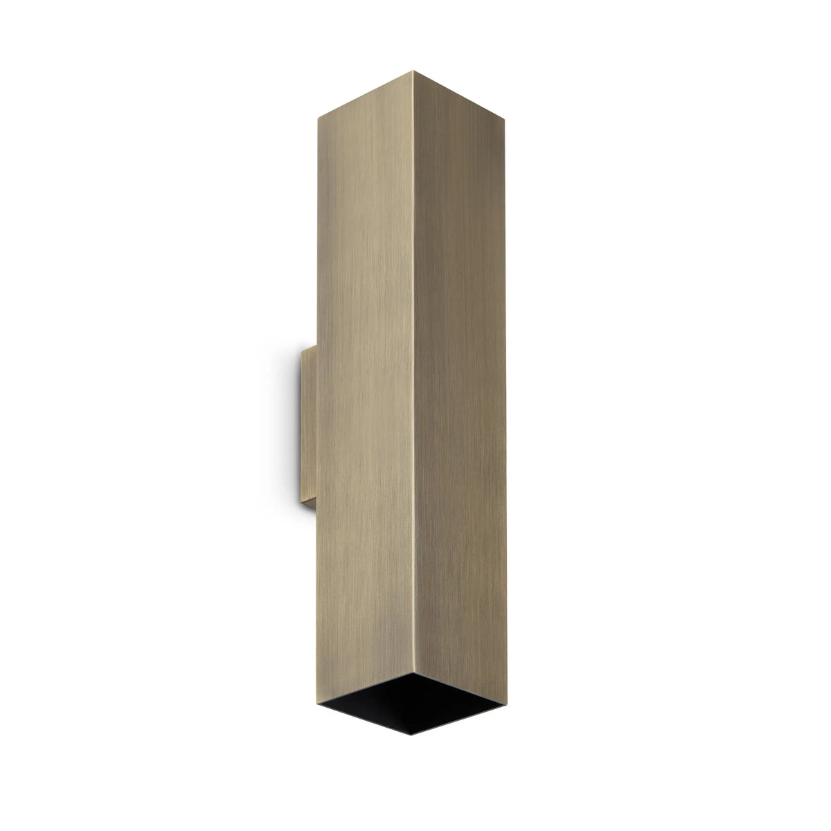 Applique Look Square H30 Ideal Lux colore Brunito
