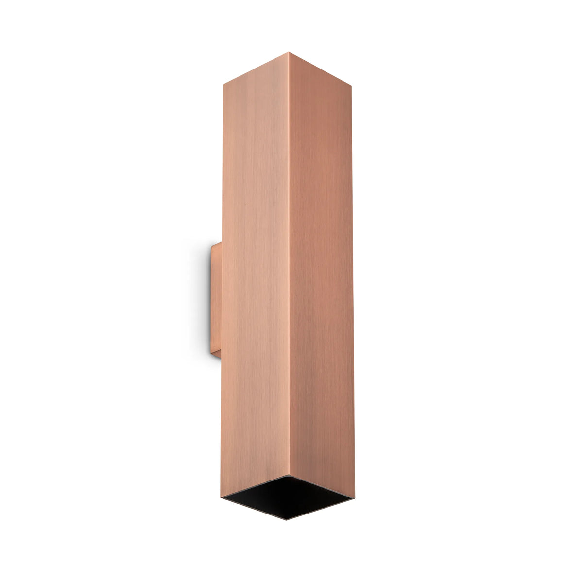 Applique Look Square H30 Ideal Lux colore Rame