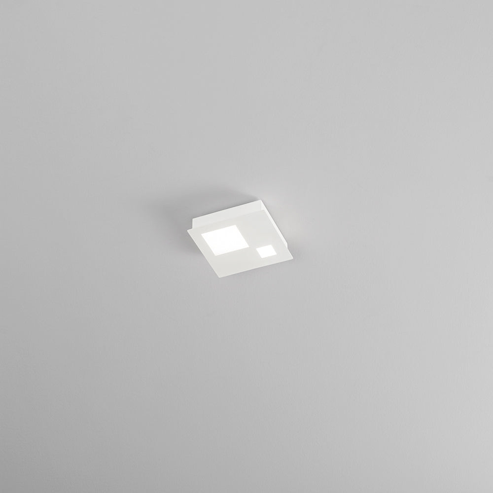 Plafoniera Checker Board Isyluce 400 Bianco