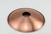 4114-S-CP diffusore piatto in metallo E27 d.20 cm finitura rame DIAMANTLUX