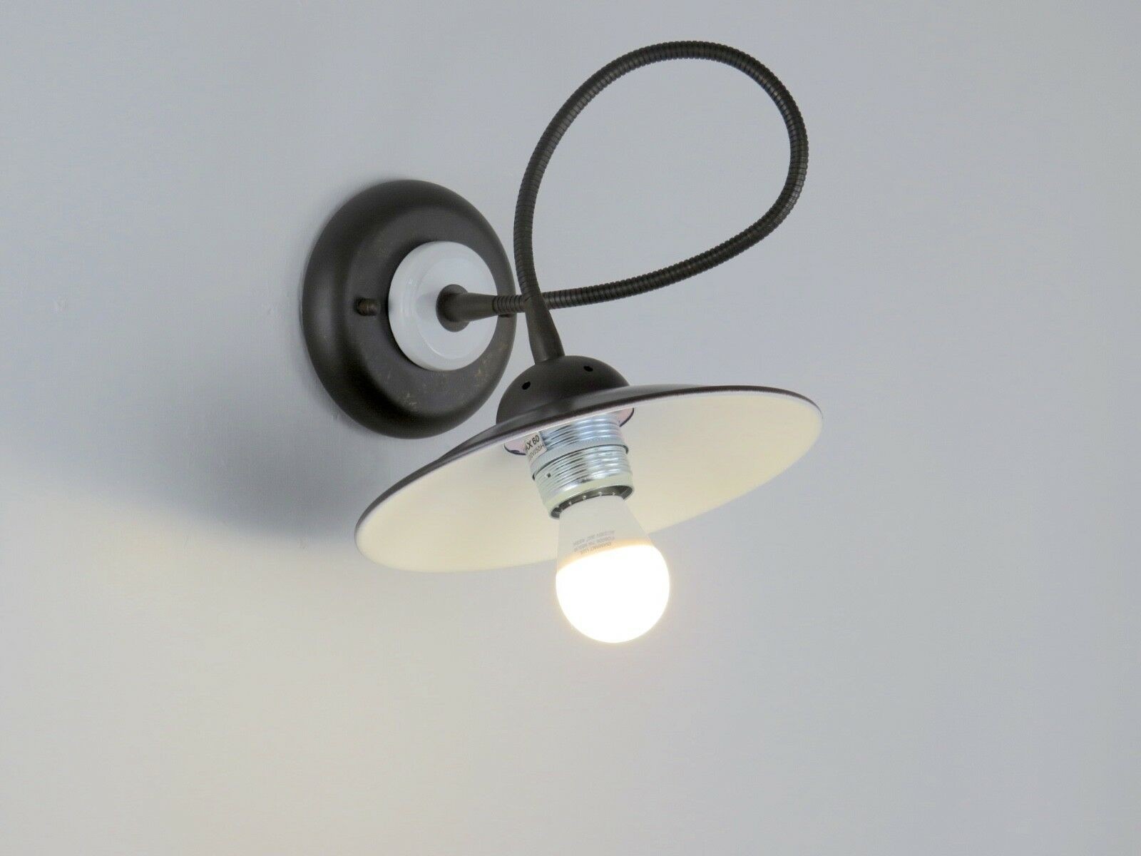 4115 flex LAMPADA PARETE APPLIQUE CLASSICO RUSTICO COUNTRY FLESSIBILE LED