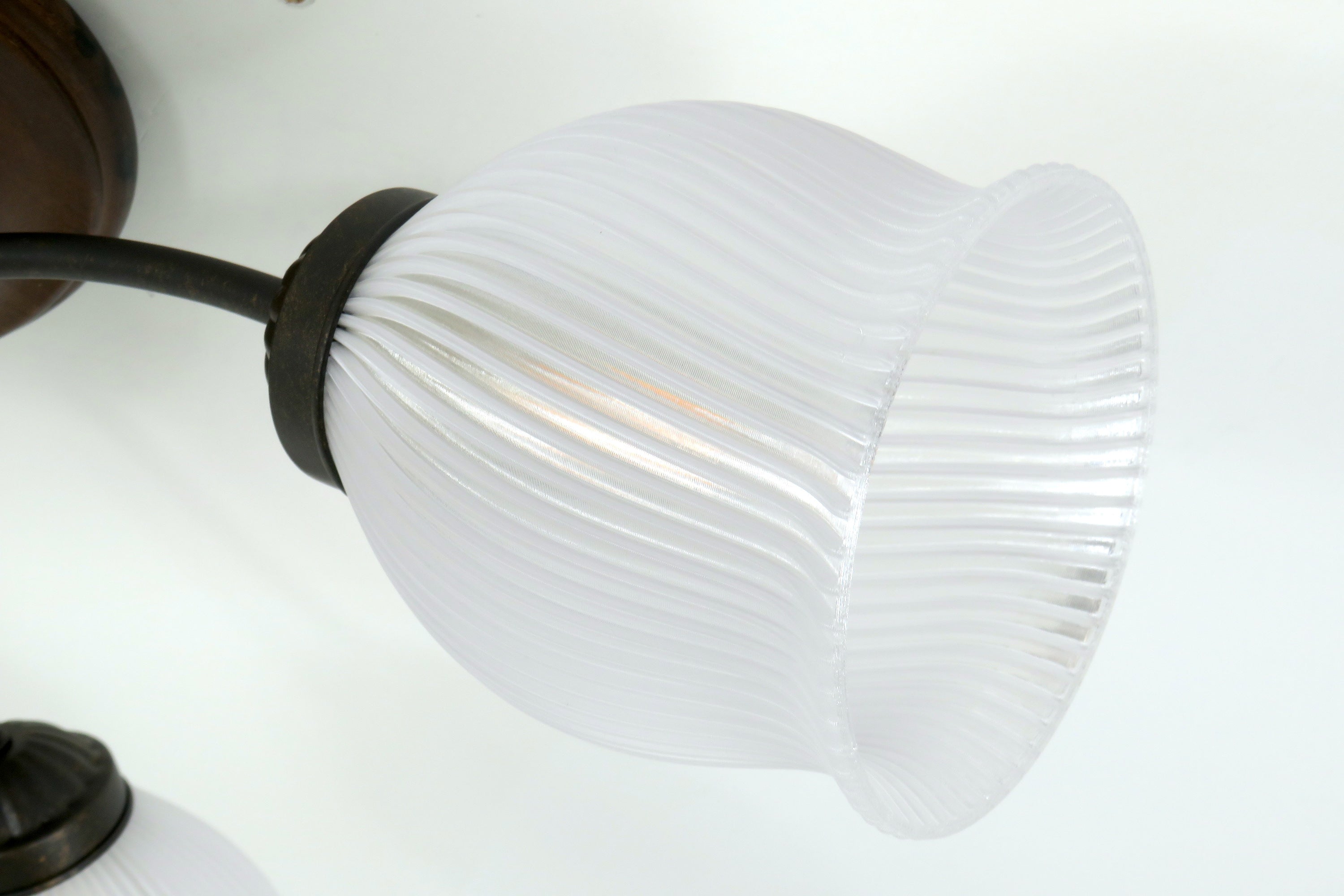 Plafoniere in Legno Rustico 4 Luci E14 Metallo e PETG Diamantlux LUISA-P4